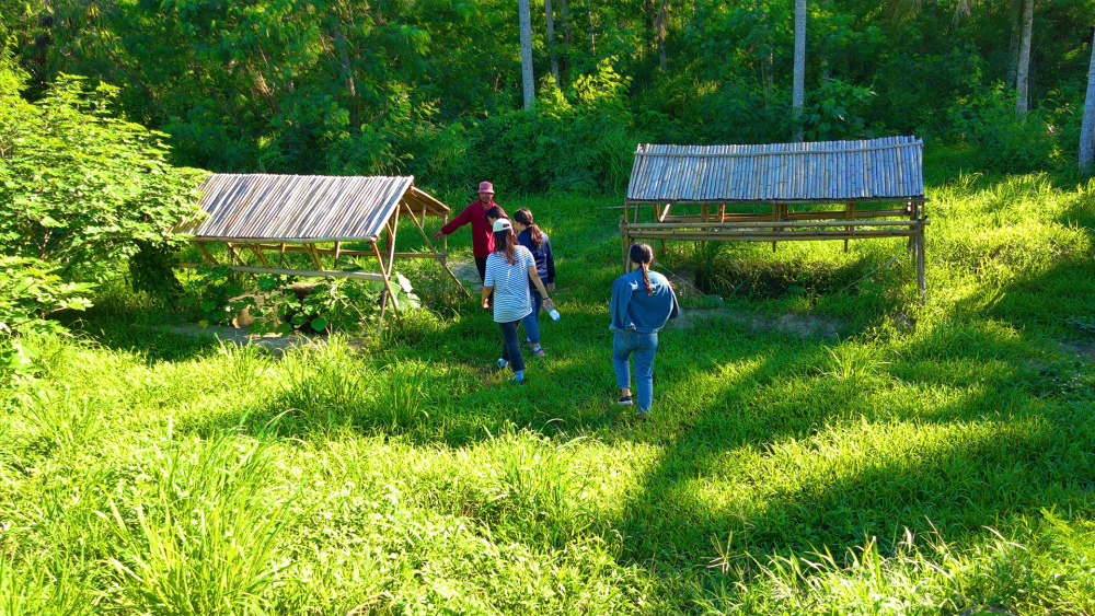 「在地創生基礎概論」課程小組於都蘭農場活動照片。