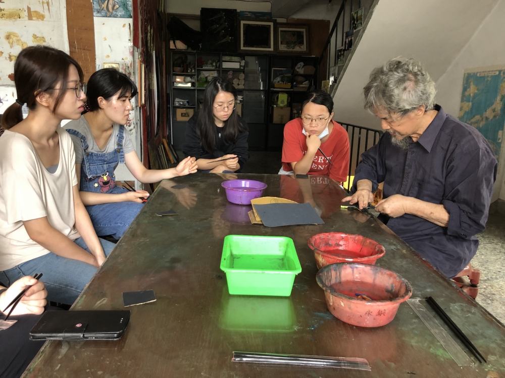 賴高山藝術紀念館漆筷實作
Lacquer chopsticks in Lai Kao-Shan Art Museum